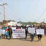 Dénoncer l’agression du M23 soutenu par le Rwanda et pleurer avec les habitants de Goma tel est l’objectif de  la marche pacifique organisée par la société civile de Beni