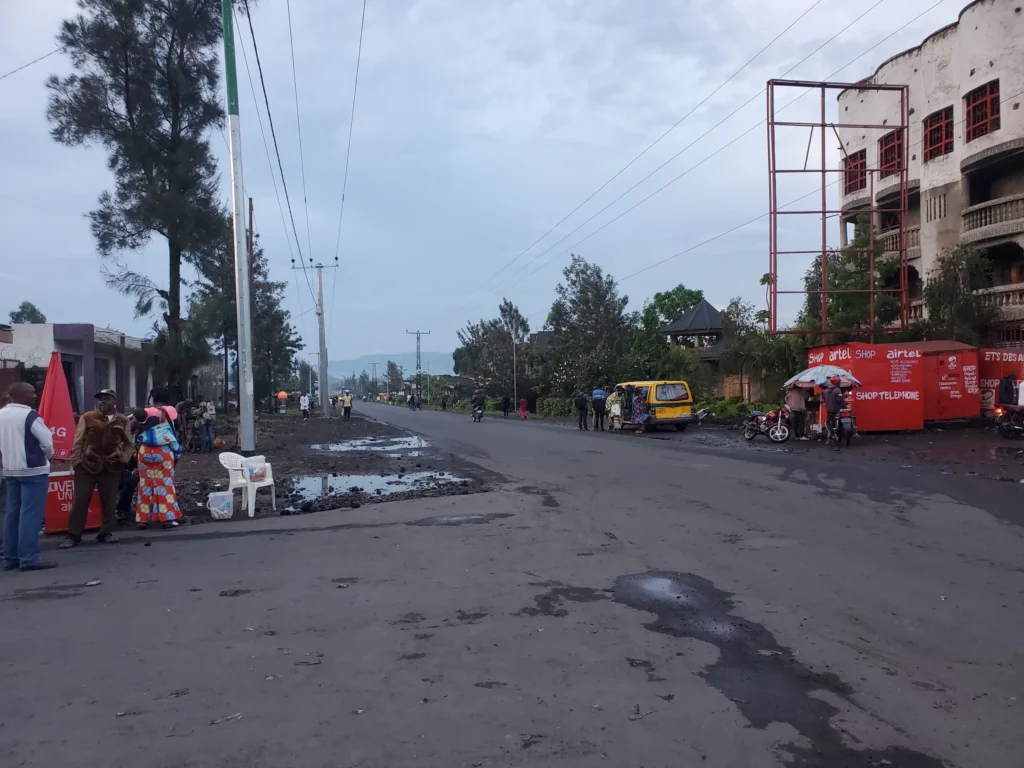 Paralysie des activités à Goma après une annonce du  meeting du M23 au stade de l’Unité