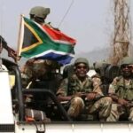 700 à 800 soldats  sud-africains et du matériel militaire supplémentaire  sont déployés en RDC