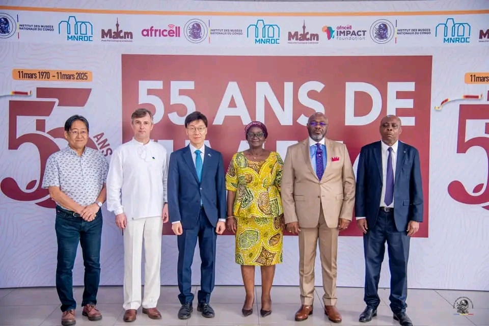 𝐋𝐞𝐬 𝐜𝐨𝐧𝐬e𝐪𝐮𝐞𝐧𝐜𝐞𝐬 𝐝𝐞 𝐥𝐚 𝐠𝐮𝐞𝐫𝐫𝐞 𝐬𝐮𝐫 𝐧𝐨𝐭𝐫𝐞 𝐩𝐚𝐭𝐫𝐢𝐦𝐨𝐢𝐧𝐞 𝐜𝐮𝐥𝐭𝐮𝐫𝐞𝐥, 𝐭𝐚𝐧𝐭 𝐦𝐚𝐭e𝐫𝐢𝐞𝐥 𝐪𝐮’𝐢𝐦𝐦𝐚𝐭e𝐫𝐢𝐞𝐥, thème abordé à l’occasion du 55 ème anniversaire de l’institut des musées nationaux du Congo