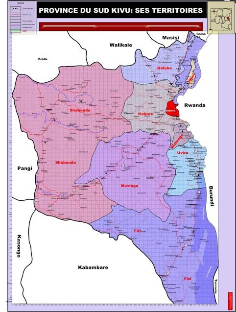RDC – Sud-Kivu : L’AFC/M23 désormais présent dans presque tous les territoires de la province