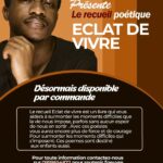  Asifiwe Teddy Bahiga, poète , romancier et journaliste multimédia dévoile aux lecteurs son nouveau recueil « Éclat de vivre