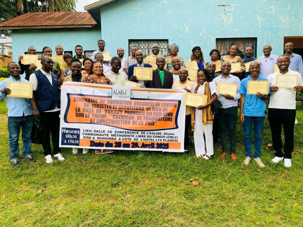 Bukavu : Séminaire portant guérison des traumatismes et la paix en faveur des juristes et serviteurs de Dieu