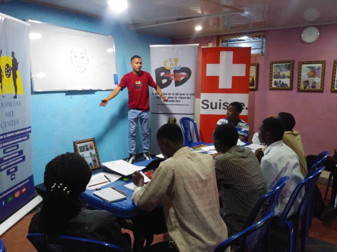 BUKAVU : Mashujaa Art Center lance la deuxième édition du Salon Régional de la Bande Dessinée (BD) 