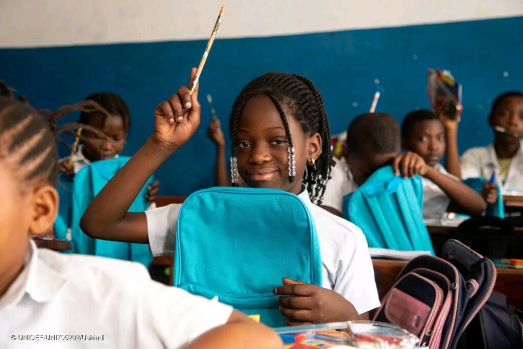 RDC : Plus 2 500 écoles fermées l’UNICEF en soutien aux enfants privés d’école à cause de la guerre dans l’Est