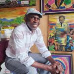 À Goma, l’artiste Emmanuel Murhula Ba’cubaka allie art plastique et engagement écologique depuis plus de 40 ans
