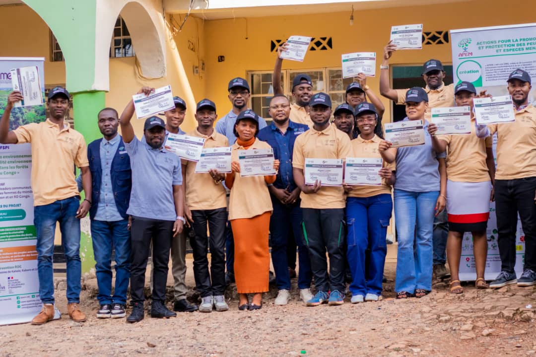 Sud-Kivu : clôture de la formation portant sur  la criminalité environnementale, 16 journalistes et blogueurs mieux armés pour défendre l’environnement