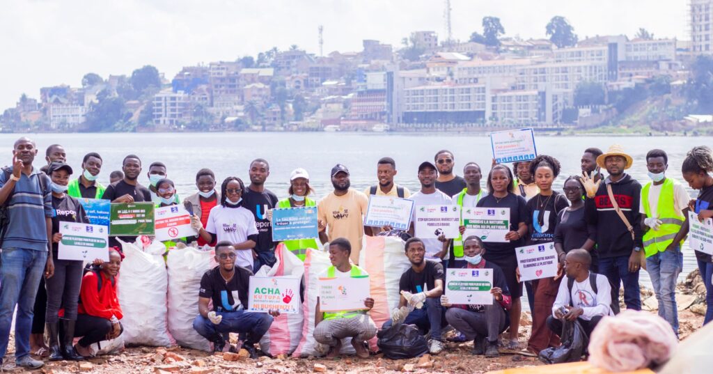Journée internationale de l’environnement : à Bukavu, la société civile environnementale lutte contre la pollution plastique sur le lac Kivu