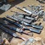 Bukavu : une importante cargaison d’armes découverte dans un lot de mitrailles