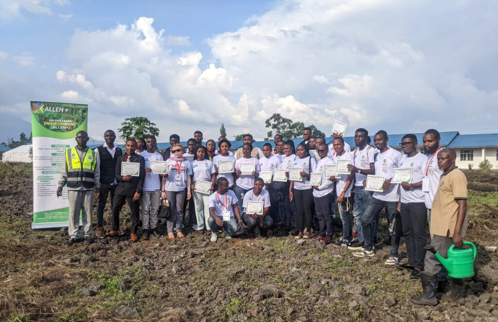 Goma : A l’occasion de la journée internationale de l’environnement, l’organisation ALLEN+ forme des jeunes sur les questions climatiques