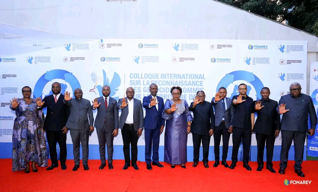 Clôture du Colloque international sur la reconnaissance des génocides en RDC : un moment fort pour la mémoire, la justice et la vérité